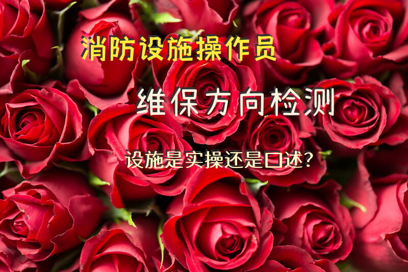 消防设施操作员维保方向检测设施是实操还是口述？