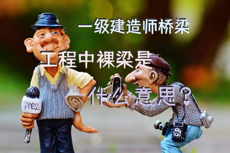 一级建造师桥梁工程中，裸梁是什么意思？